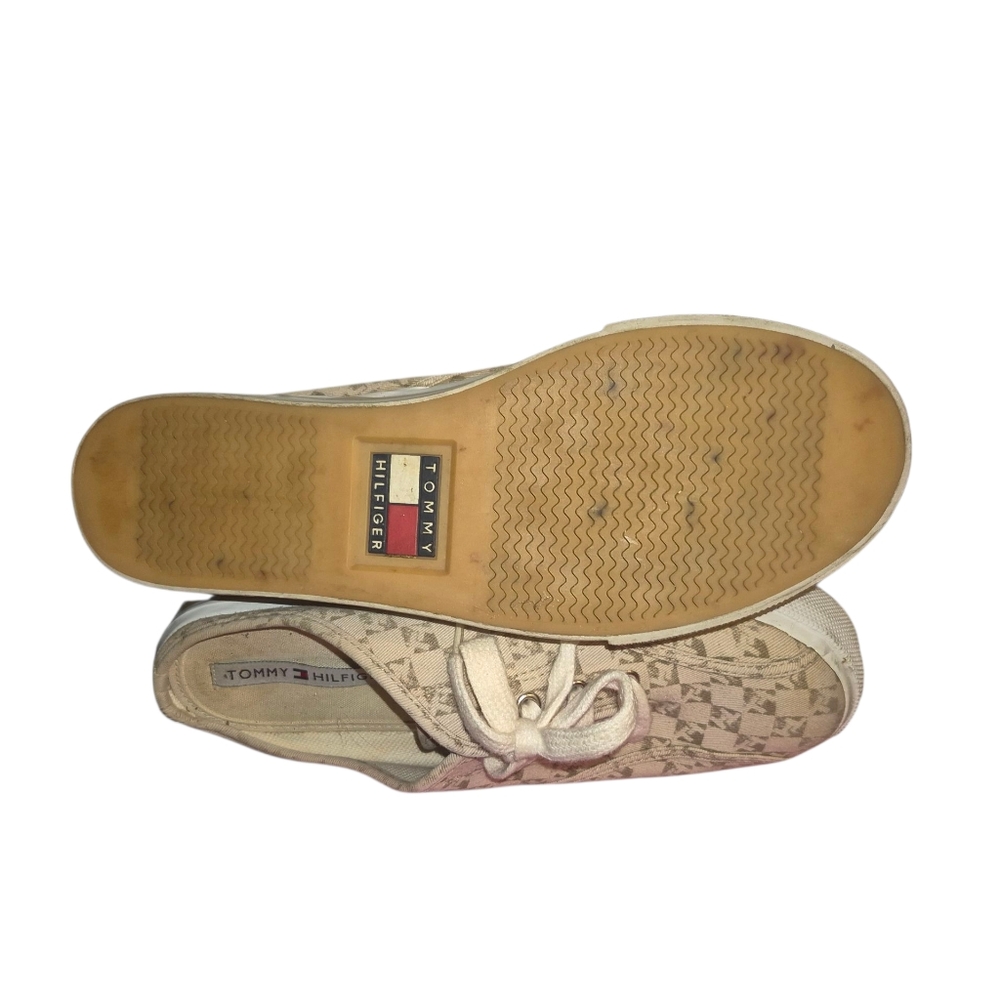 Tommy Hilfiger Tan Slip-On Shoes - Picture 7 of 10